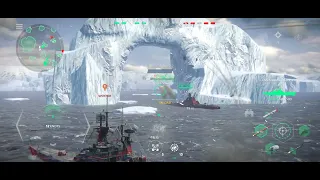 My frist game play with USS Arkansas (CGN-41)-Modernwarships