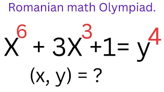 Math Olympiad Diophantine Equation Collaborated With @PKMath1234  | Romanian Math Olympiad Question.