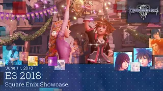 Kingdom Hearts III: E3 2018 (Square Enix Showcase) trailer