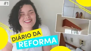 VOU REFORMAR MEU QUARTO! 🙏🎉 - Diário da Reforma #1