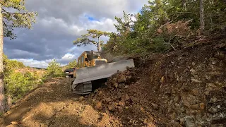That's Teamwork!! Professional Road Opening Operation of Bulldozer and Excavator #bulldozer