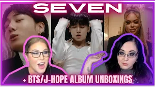 정국 (Jung Kook) 'Seven (feat. Latto)' MV & Performance Vid + Album Unboxings | K-Cord Girls Reaction