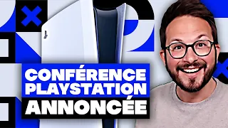 Conférence PlayStation annoncée officiellement 💙 RDV pour un GROS STATE OF PLAY : PS5 & PSVR 2