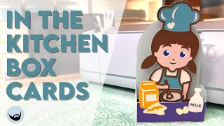 Make Cute Baking Box Cards on your Cricut cutting machine!