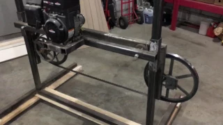 How to build a simple Bandsaw Mill #1