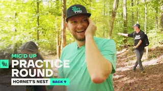 Uli Blows Jerm's Mind on the Back 9  | Mic'd Up Practice Round Disc Golf Pro Tour Championship