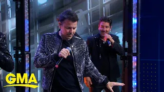 New Kids on the Block perform on 'GMA'