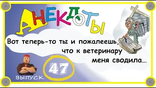 Про старуху золотую рыбку и кота... Самые смешные анекдоты Выпуск 47