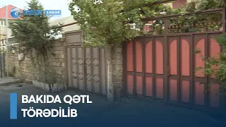 Bakıda qətl törədilib