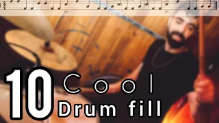 10 Drum Fill (with slow version) - Drum Lesson | Ariel Kasif