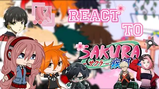 ★react to y/n as Sakura Haruno (rus/eng)★💖