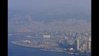 El impactante daño en Beirut por la explosión grabado desde un dron