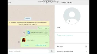 Кабжанов Р. Как пользоваться приложением whatsapp web