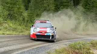 Esapekka Lappi Rally Finland 2022 test Toyota GR Yaris Rally1