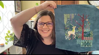 Flosstube 13: May Stitching, a New Mic, and a 1K Celebration!