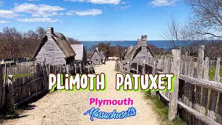 Visiting the 17th-Century English Village at Plimoth Patuxet Museums | Plymouth, Massachusetts.