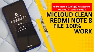 Redmi Note 8 Ginkgo ByPass Mi Account - FRP Bypass Mi Account