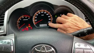 Toyota hilux timing belt light reset