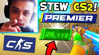 "LOW LIFE CHEATERS!!" - STEWIE PLAYS AGAINST STREAM SNIPERS IN NEW CS2 MIRAGE PREMIER MODE MM!