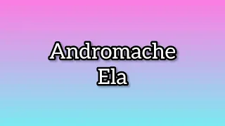 Andromache - Ela (Lyrics) [Eurovision 2022 🇨🇾] #eurovision2022 #andromache #ela