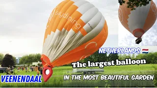 The largest balloon in the beautiful garden   Netherlands