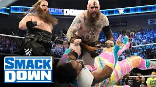 The Viking Raiders lay waste to Kofi Kingston, Xavier Woods and Shanky: SmackDown, June 24, 2022