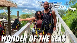 ZIPLINING OVER THE OCEAN! OUR AMAZING DAY IN LABADEE, HAITI