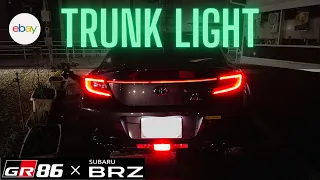 [GR86·BRZ] Trunk Light Installation #DIY