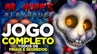 NOVO REMAKE de Mr. Hopp's Playhouse HD! TODOS os FINAIS e SEGREDOS [ JOGO COMPLETO ]