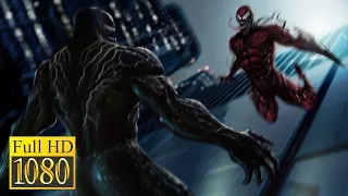 full fight: Venom vs Carnage in the movie Venom: Let There Be Carnage (2021)