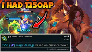 NIDALEE has 240% AP RATIO on SPEAR in ARENA?! (You can ONE-SHOT with ONLY SPEAR)