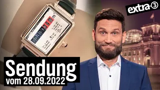 Extra 3 vom 28.09.2022 im NDR | extra 3 | NDR