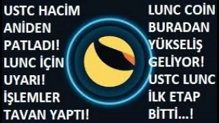 TERRA LUNA BOĞA!🔥LUNC COİN BURADAN YÜKSELİŞ GELİYOR!🚀USTC LUNC GERÇEK KALKIŞA HAZIR MISINIZ?🔥TAVAN!🚀