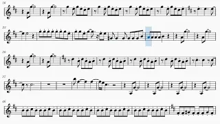 Come Together - by Aerosmith - Play Along for C Instruments