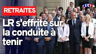 Retraites : LR s'effrite sur la conduite à tenir