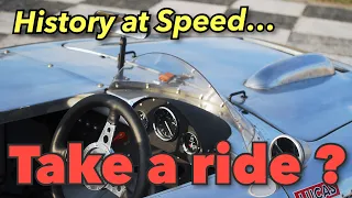 History at Speed - Take a ride in TFR7 .. The very last Austin Healey Prototype