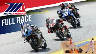 Crazy Motorcycle Race! MotoAmerica Medallia Superbike Race 2 at Road Atlanta 2023