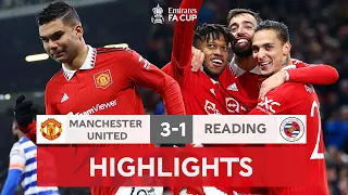 Brazil Magic Sends The Reds Through 🇧🇷 | Manchester United 3-1 Reading | Emirates FA Cup 2022-23