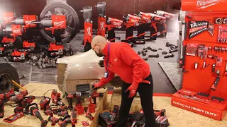 Аккумуляторный заклепочник Milwaukee M18 Fuel ONEFPRT. Конференция 2022 (Сочи, 10-12 февраля)