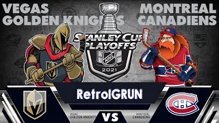 Vegas Golden Knight - Montreal Canadiens. Play-Off NHL21. Игра №5