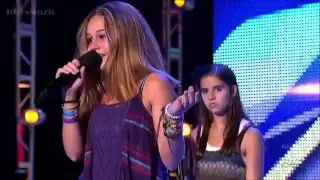 Carly Rose Sonenclar vs. Beatrice Miller (The X Factor USA 2012 Boot Camp)