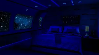 Space Brown Noise - Spaceship Bedroom - Sleep Aid, Relax