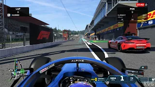 F1 2021 - Alpine F1 Team A521 2021 - Gameplay (PS5 UHD) [4K60FPS]