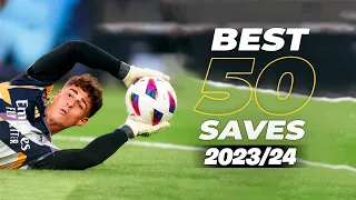 Best 50 Goalkeeper Saves 2023/24 | HD #6