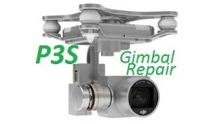 How to Remove / Replace DJI Phantom 3 Standard Gimbal & Camera Fix Repair with Crash!