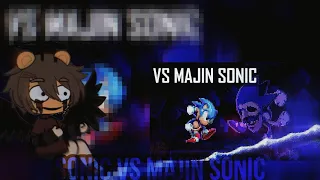 Afton Family Reacts To MORØ PRODUCTIONS "SONIC VS MAJIN SONIC" ||  Gacha club ||