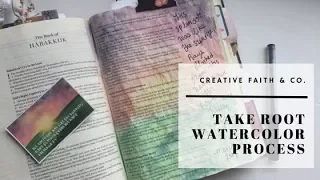 Creative Faith & Co. |  Take Root Bible Journaling Process Video