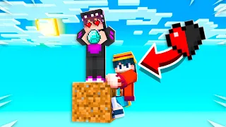 ¡TODO MINECRAFT EN UN SOLO BLOQUE! 😱 MINECRAFT PERO EMPEZAMOS EN 1 SOLO BLOQUE