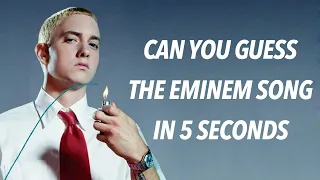 Try To Guess The Eminem Song In 5 Seconds (True Fan Test)