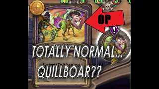 THIS QUEST IS OP...WITH QUILLBOARS?? (EXPLAINING MOVES)